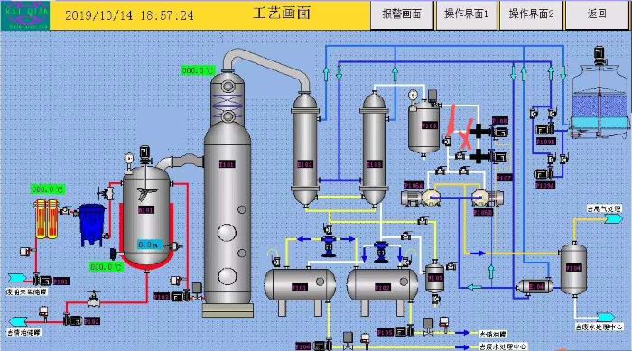 5噸/天 廢機(jī)油提煉輕質(zhì)柴油精餾成套設(shè)備